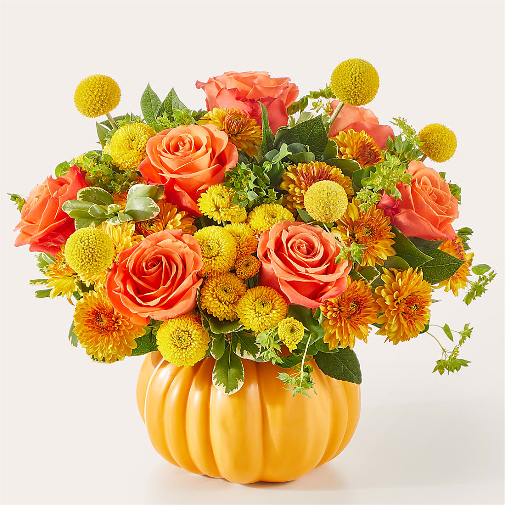 Gourdgeous Pumpkin – Nayitas Rva Flowers, Richmond VA