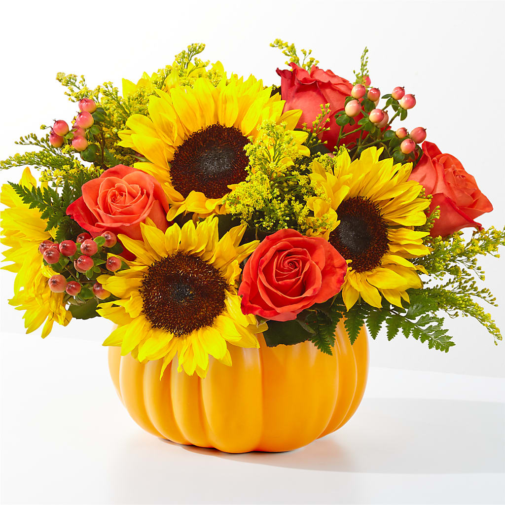 Pick of the Patch Pumpkin Bouquet – Nayitas Rva Flowers, Richmond VA