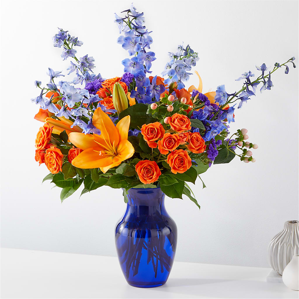 Radiant Citrus Bouquet – Nayitas Rva Flowers, Richmond VA