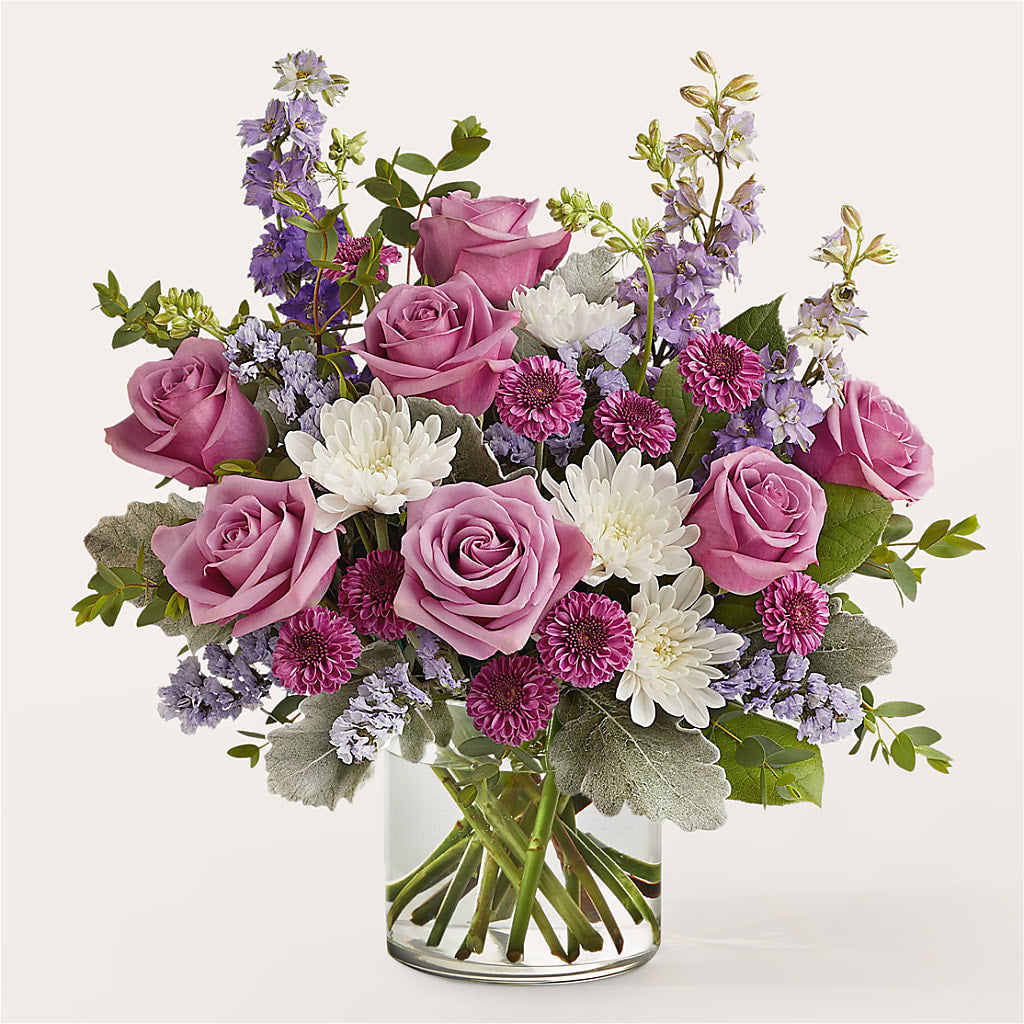 Violet Frost Bouquet – Nayitas Rva Flowers, Richmond VA
