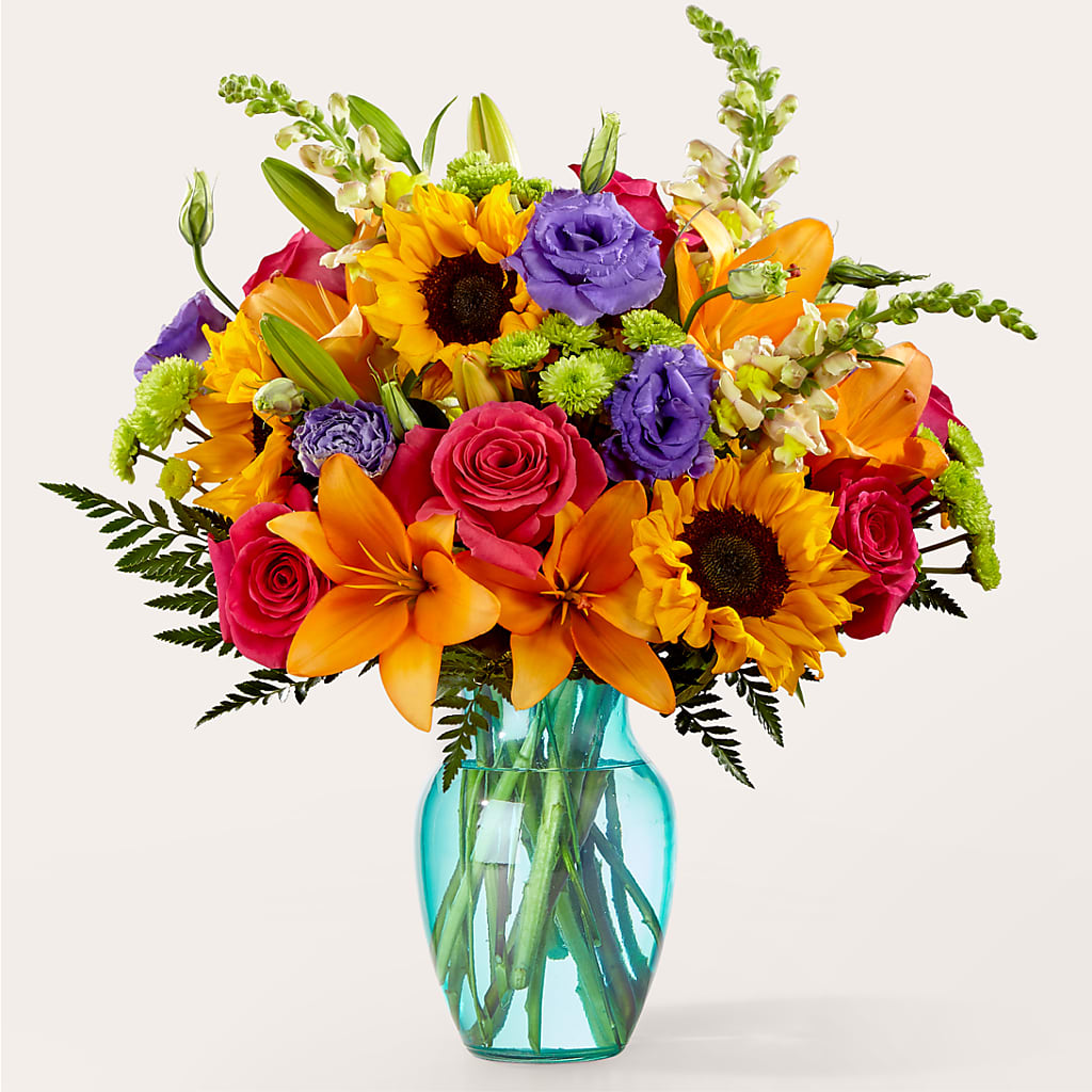 Double Rainbow Bouquet – Nayitas Rva Flowers, Richmond VA