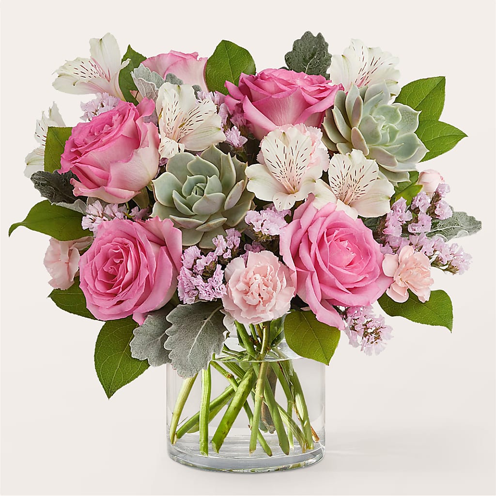 Dusty Rose Bouquet – Nayitas Rva Flowers, Richmond VA