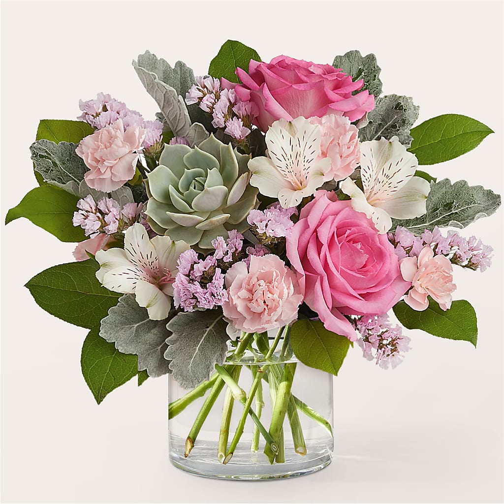 Dusty Rose Bouquet – Nayitas Rva Flowers, Richmond VA