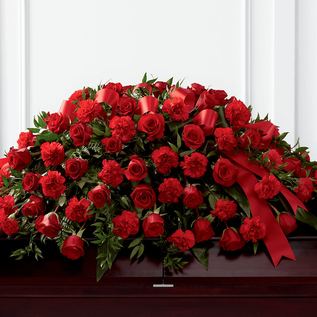 Tribute of Life Casket Spray – Nayitas Rva Flowers, Richmond VA