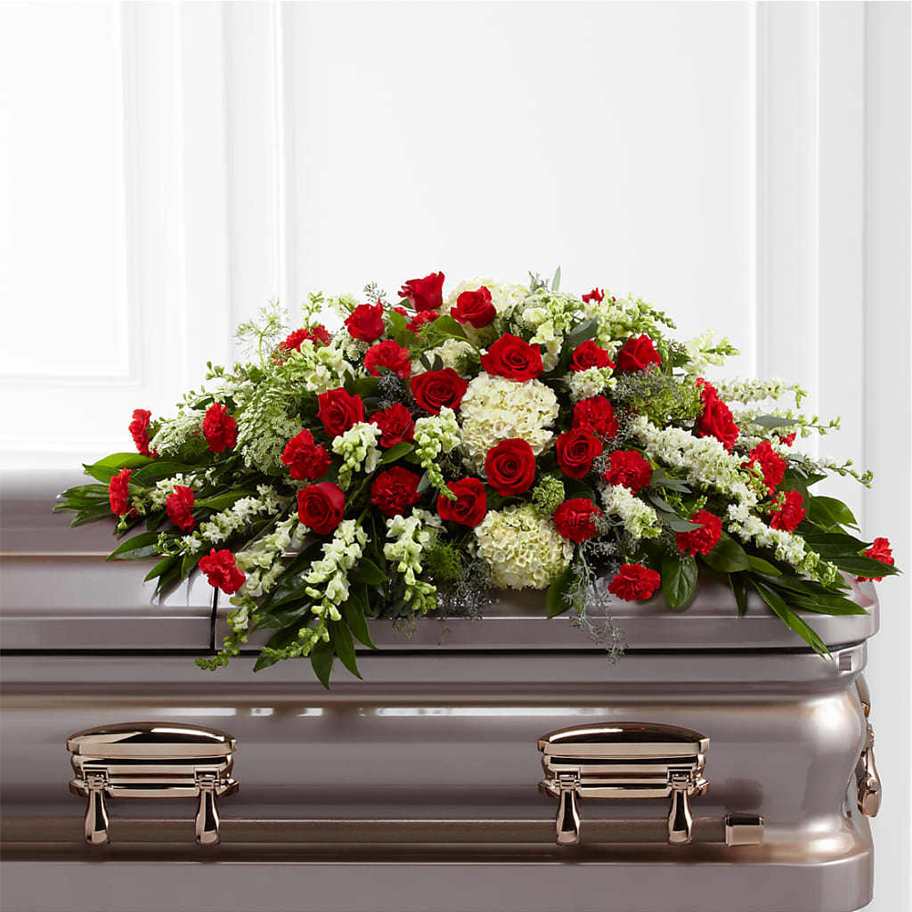 Sincerity Casket Spray – Nayitas Rva Flowers, Richmond VA