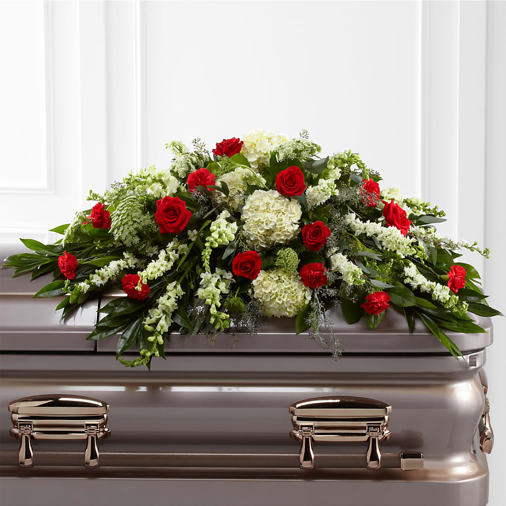 Sincerity Casket Spray – Nayitas Rva Flowers, Richmond VA