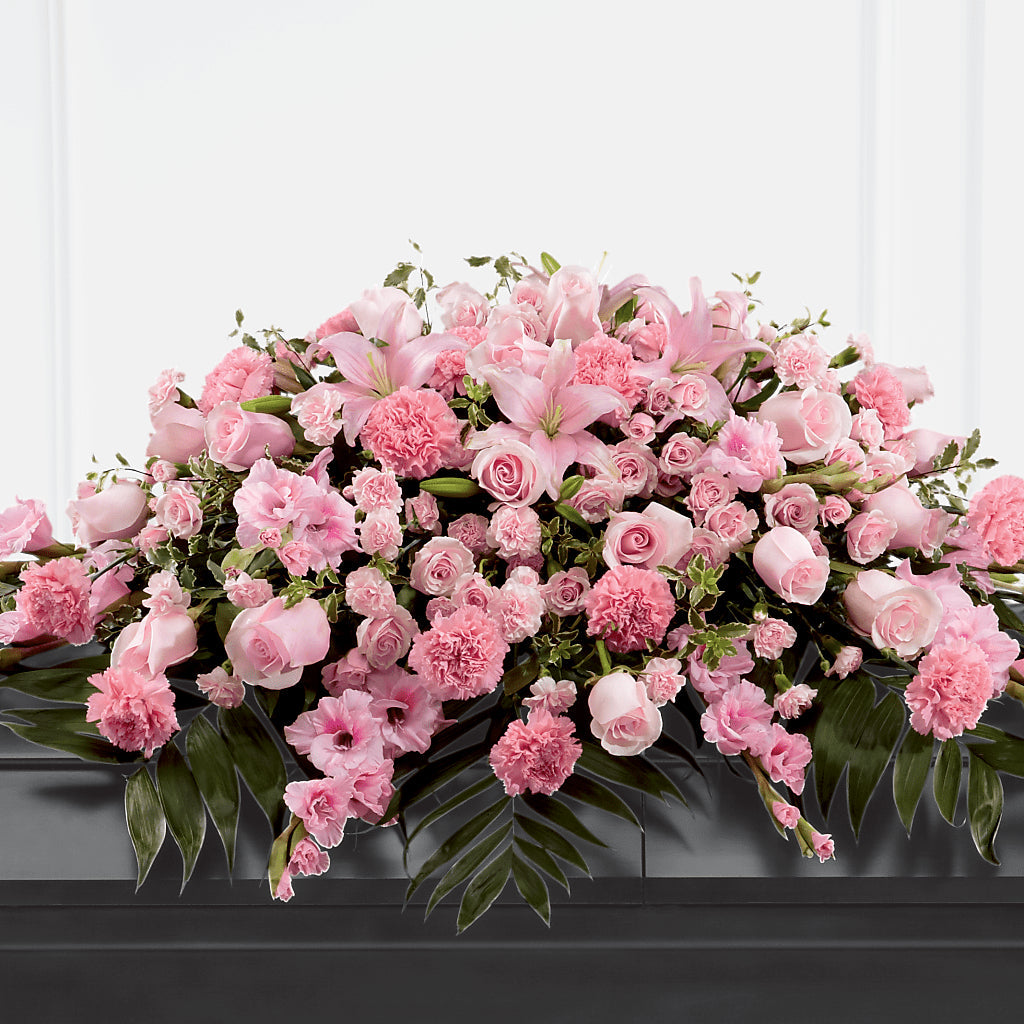 Garden of Comfort Casket Spray (Standard) – Nayitas Rva Flowers, Richmond VA
