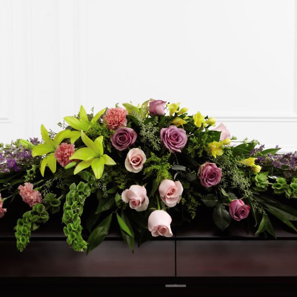 Forever Beloved Casket Spray – Nayitas Rva Flowers, Richmond VA