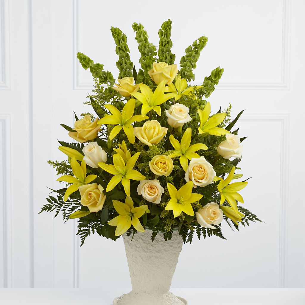 Golden Memories Arrangement – Nayitas Rva Flowers, Richmond VA