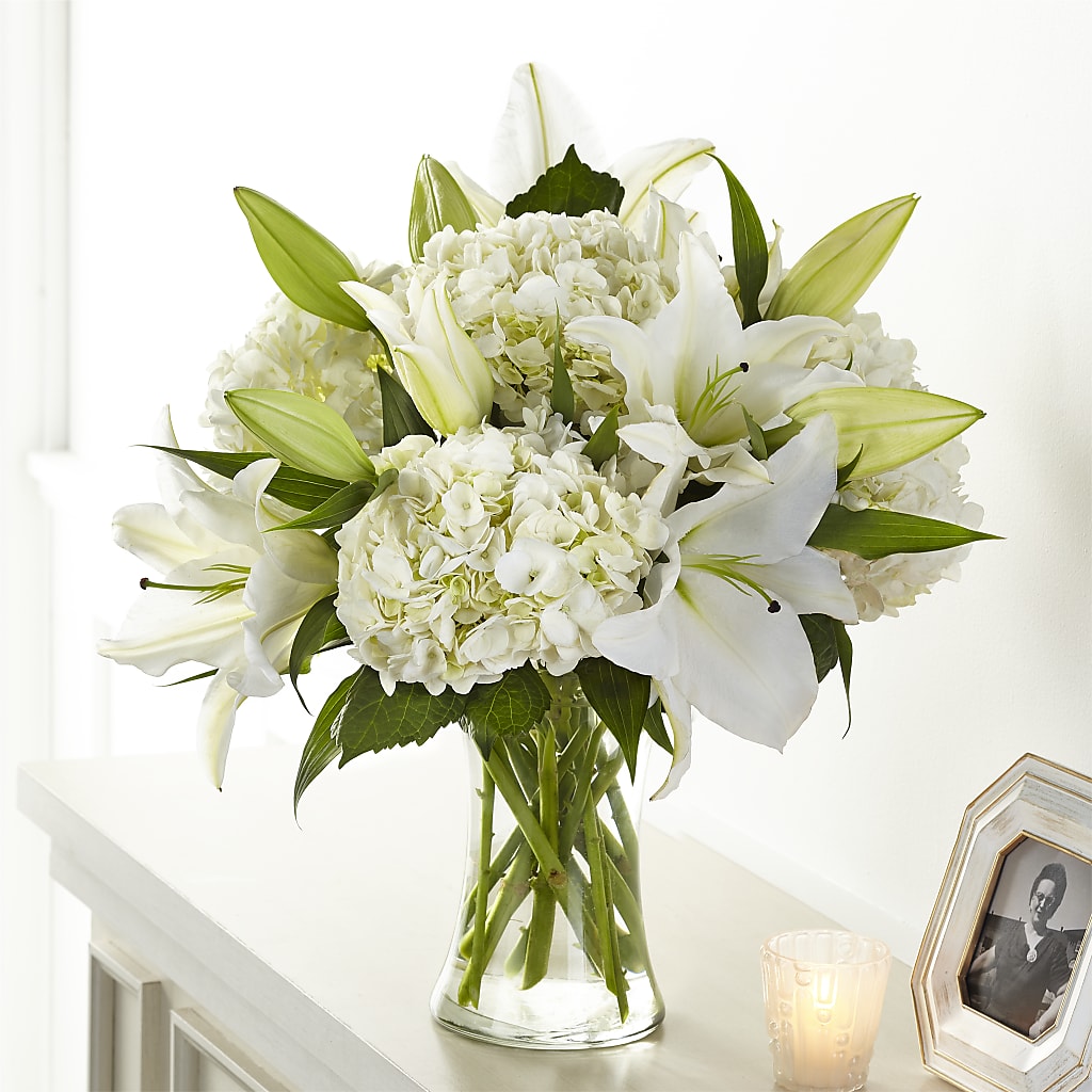 Compassionate Lily Bouquet – Nayitas Rva Flowers, Richmond VA