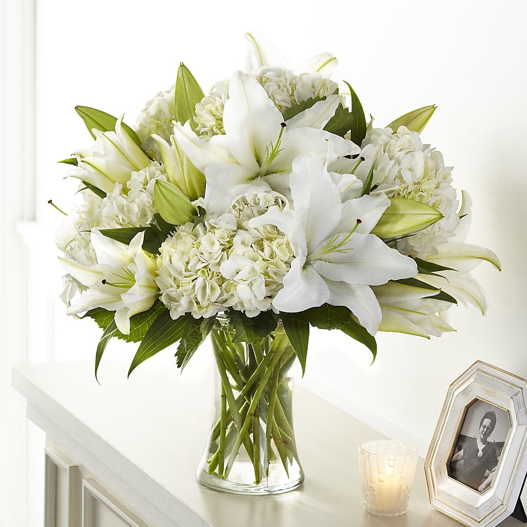 Compassionate Lily Bouquet – Nayitas Rva Flowers, Richmond VA