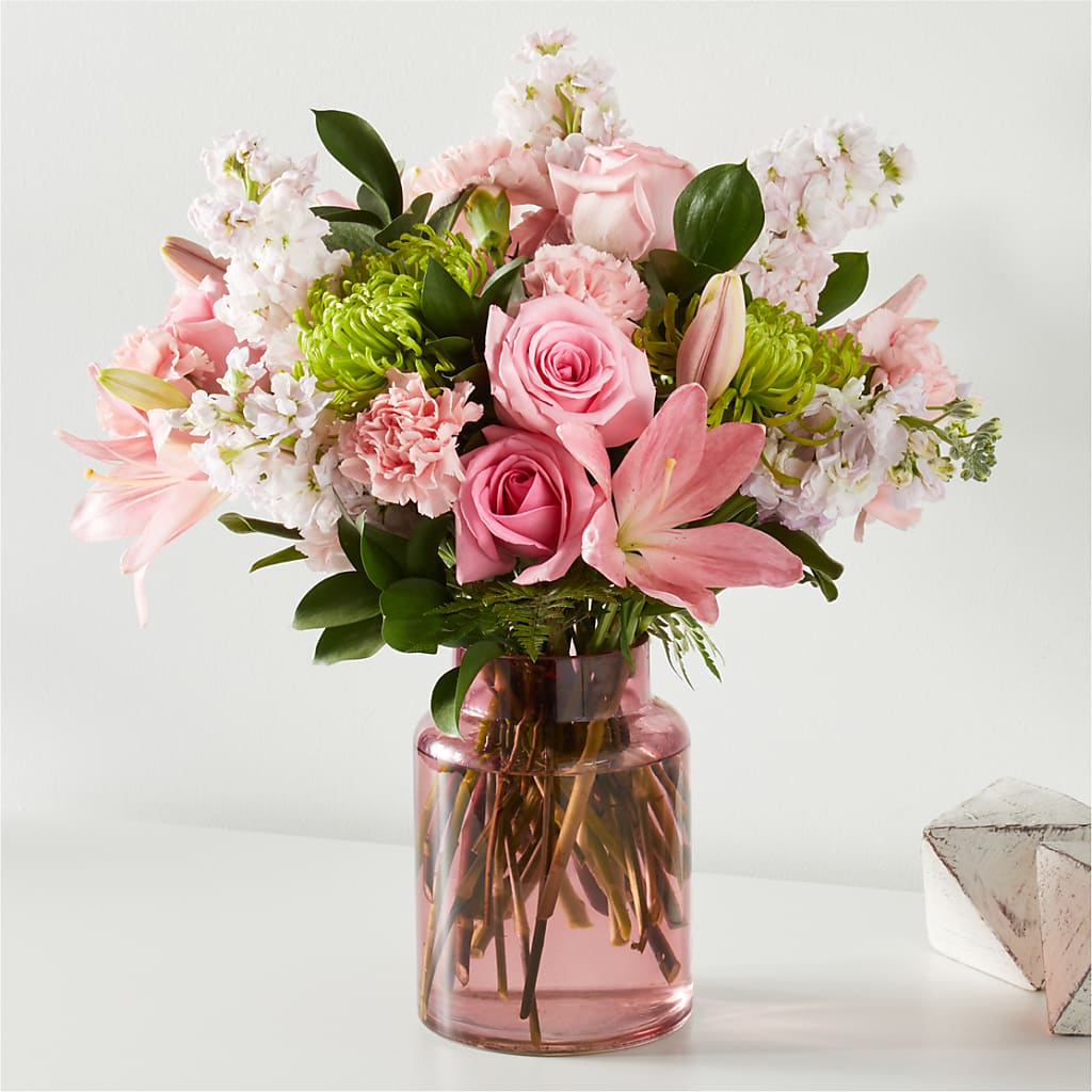 Pretty in Pink Bouquet – Nayitas Rva Flowers, Richmond VA