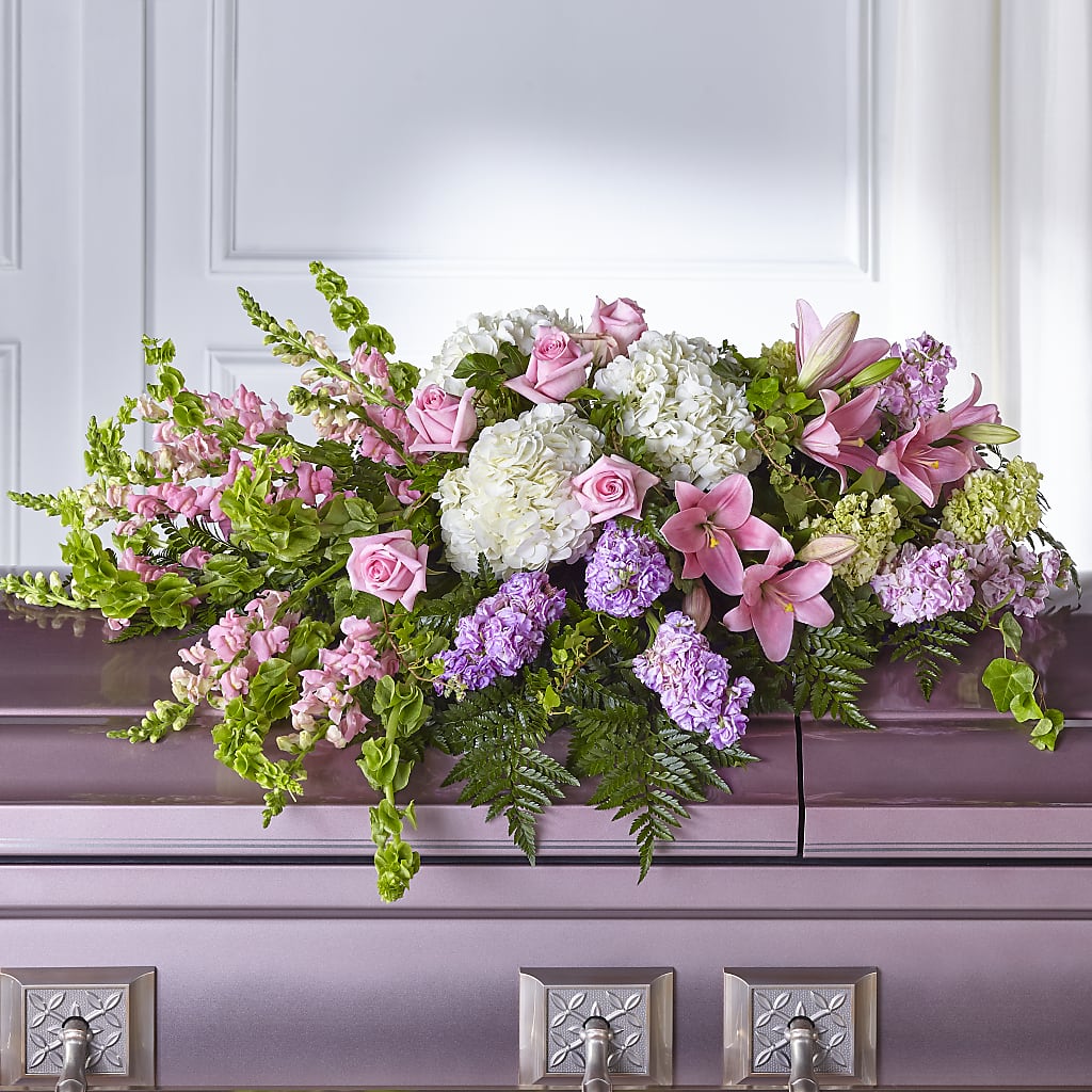 Life's Gratitude Casket Spray – Nayitas Rva Flowers, Richmond VA