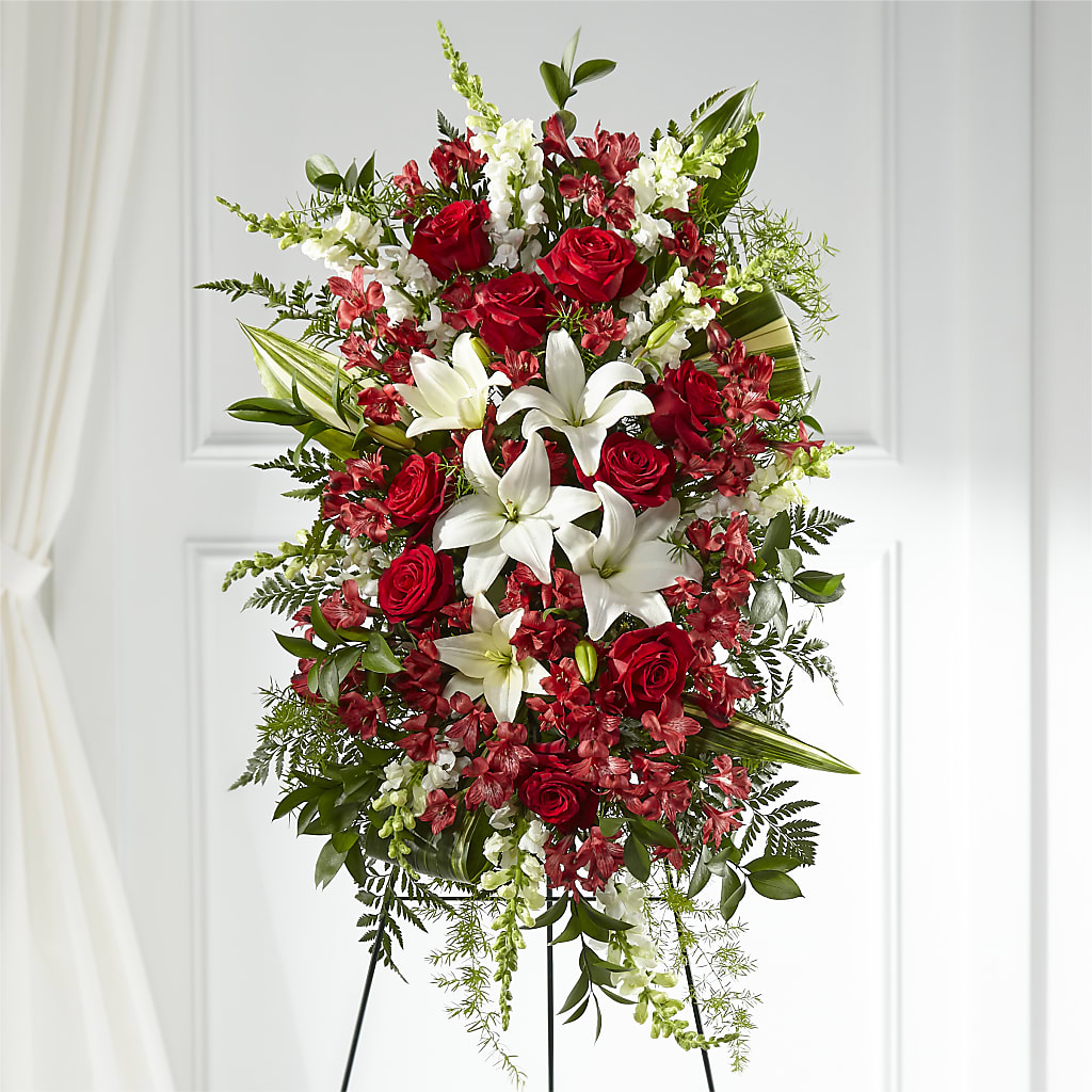 Everlasting Memory Standing Spray – Nayitas Rva Flowers, Richmond VA