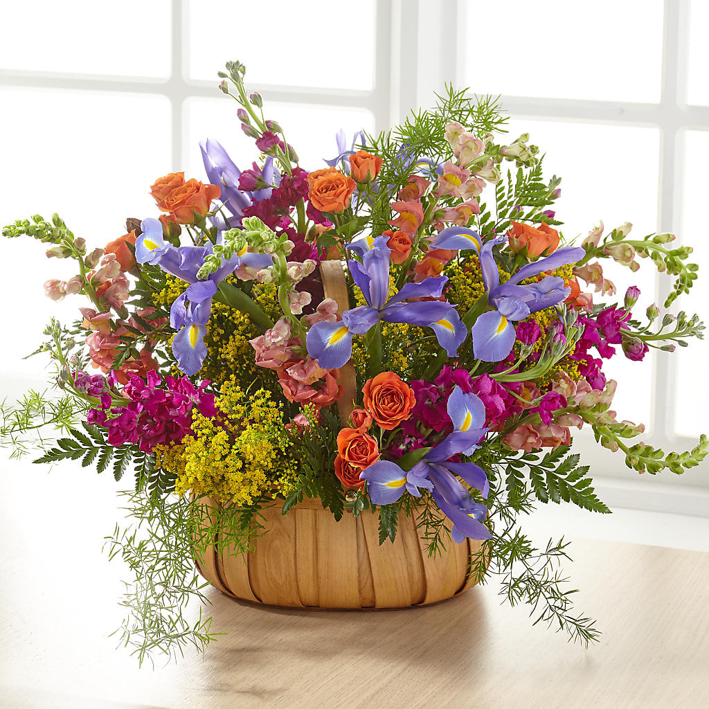 Garden of Life Basket – Nayitas Rva Flowers, Richmond VA