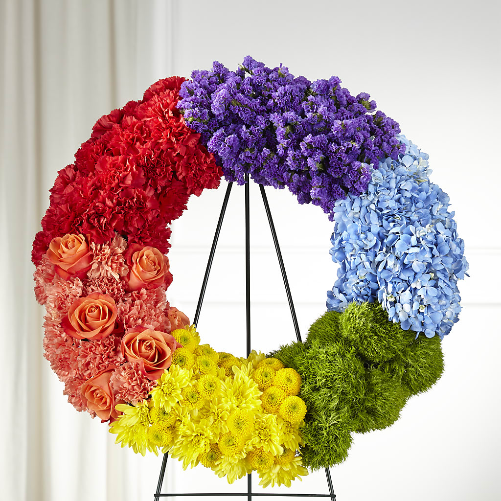 Circle of Love Wreath – Nayitas Rva Flowers, Richmond VA