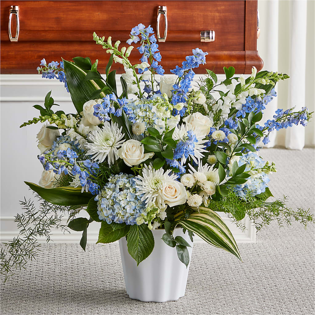 Everlasting Memories Floor Basket – Nayitas Rva Flowers, Richmond VA