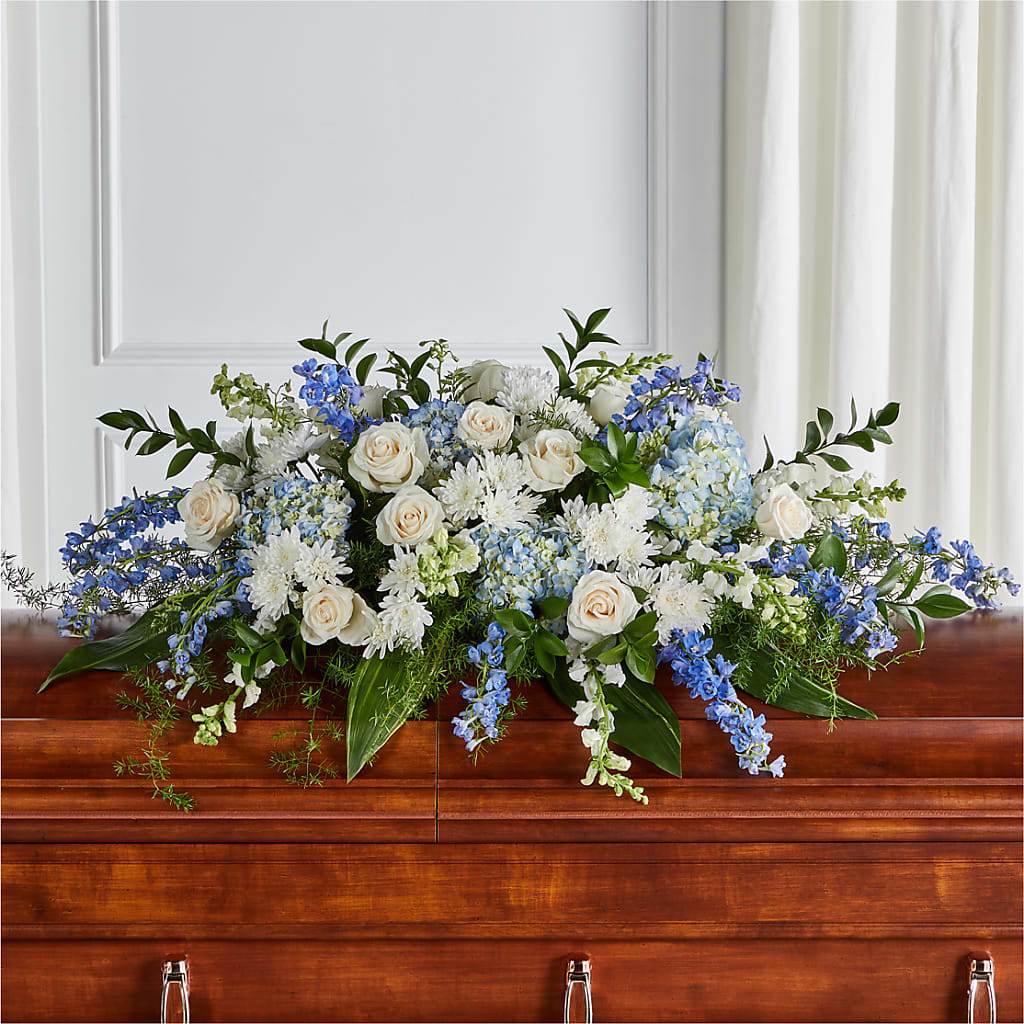 Timeless Essence Casket Spray – Nayitas Rva Flowers, Richmond VA