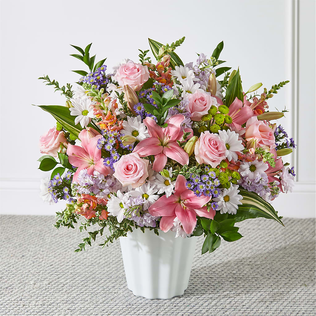 Abundant Compassion Floor Basket – Nayitas Rva Flowers, Richmond VA