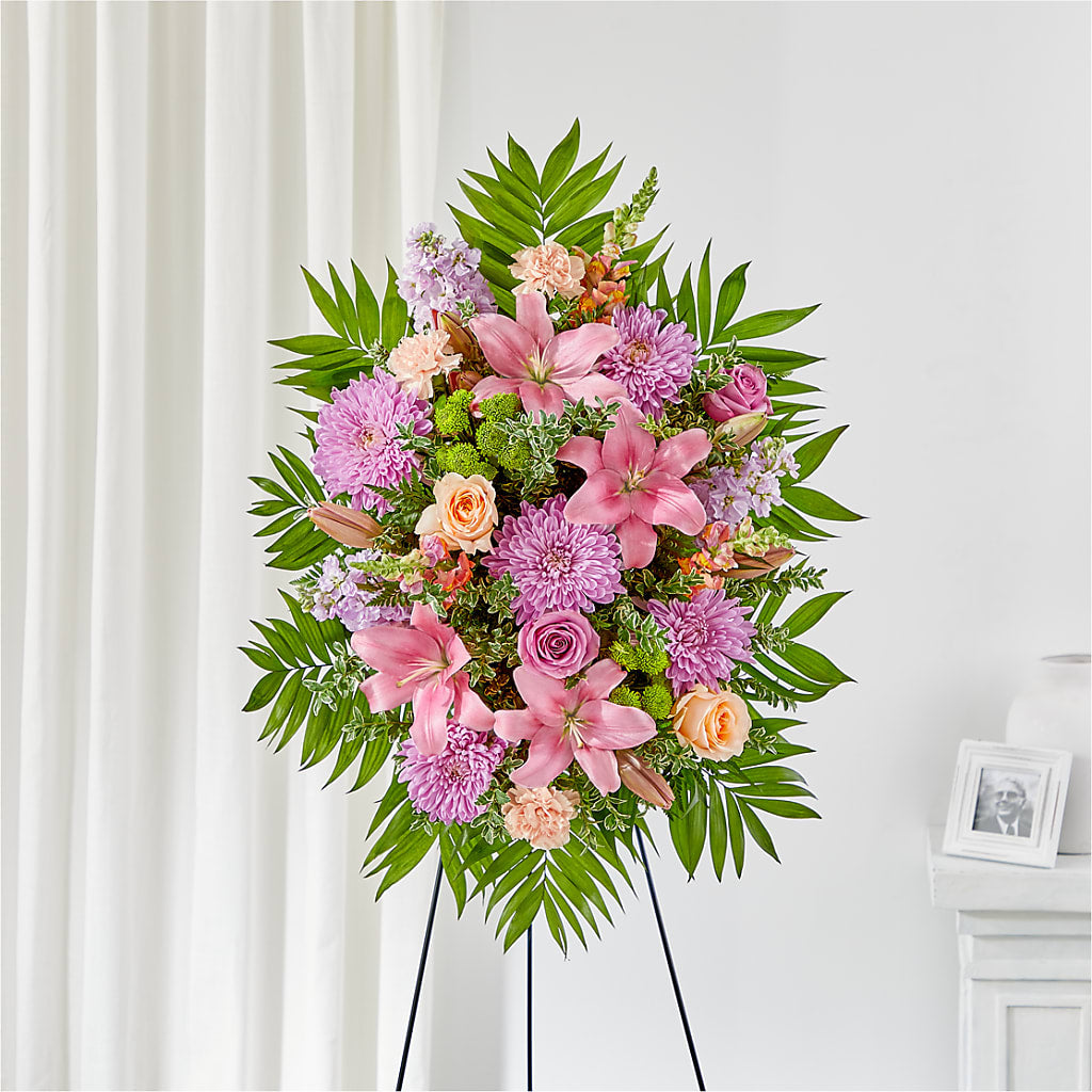 Love & Light Standing Spray – Nayitas Rva Flowers, Richmond VA