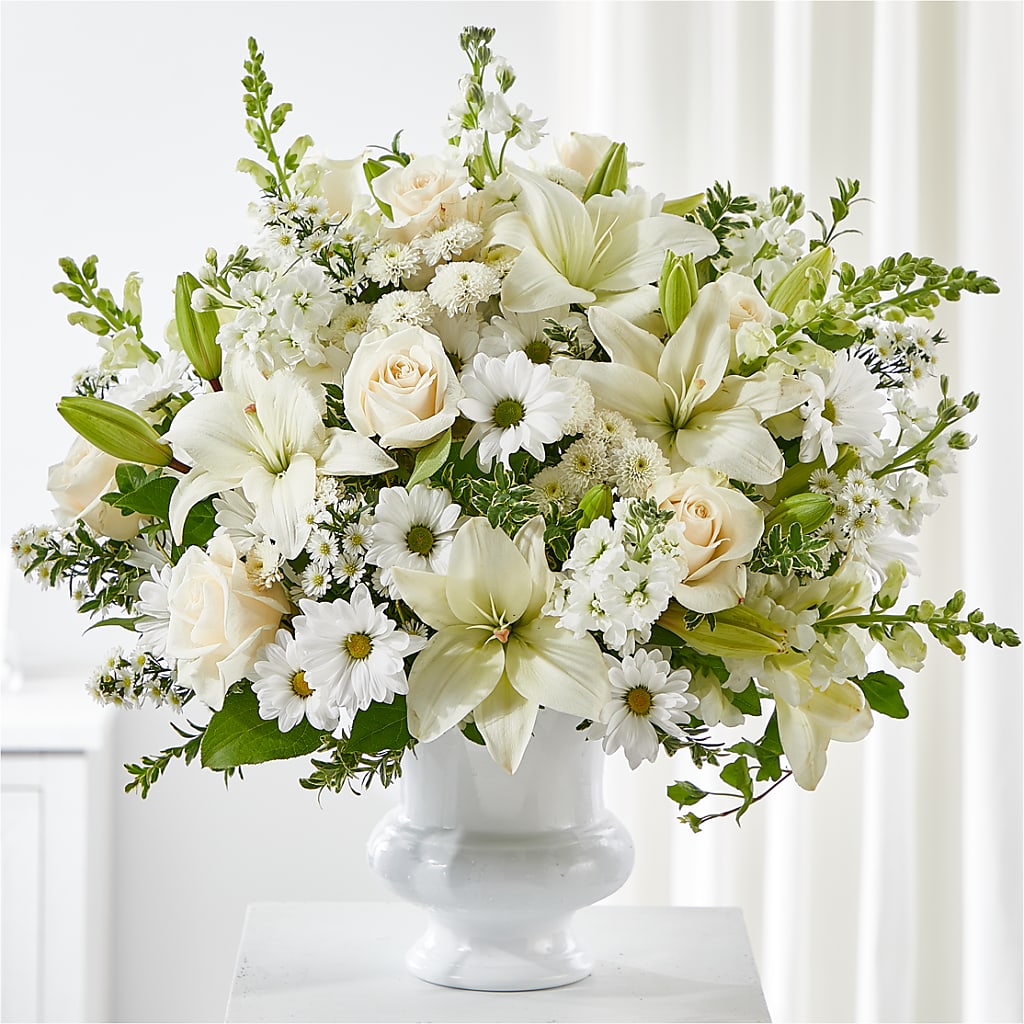 Uplifting Urn Arrangement – Nayitas Rva Flowers, Richmond VA