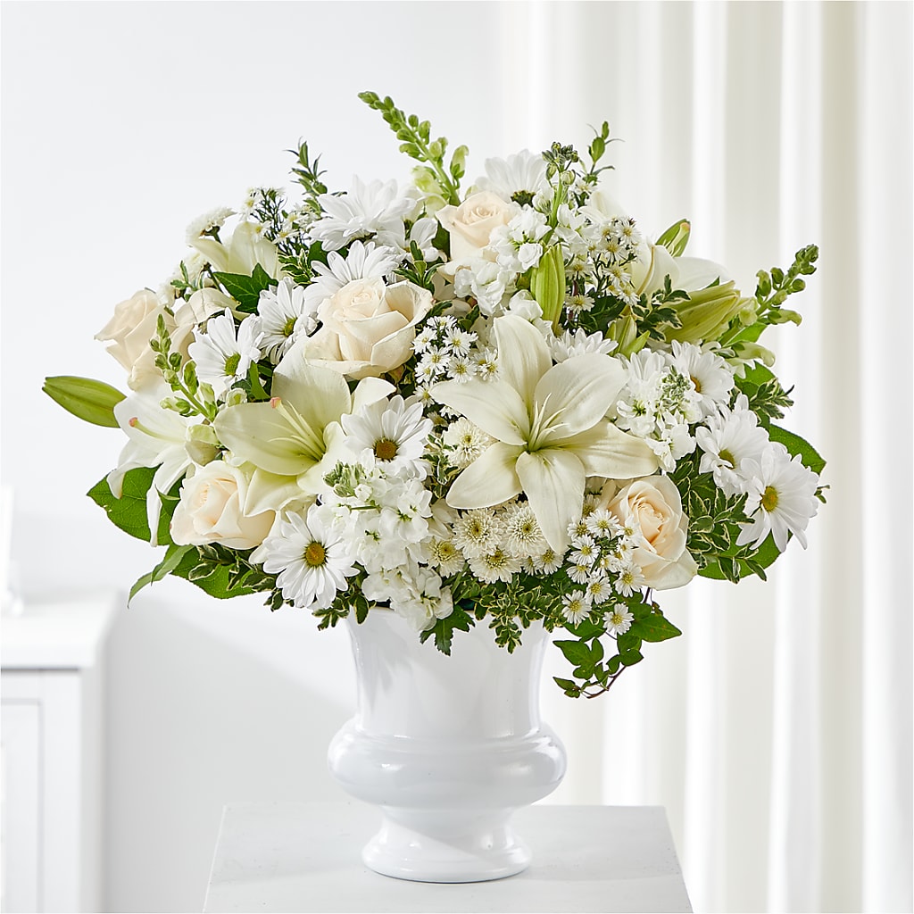 Uplifting Urn Arrangement – Nayitas Rva Flowers, Richmond VA