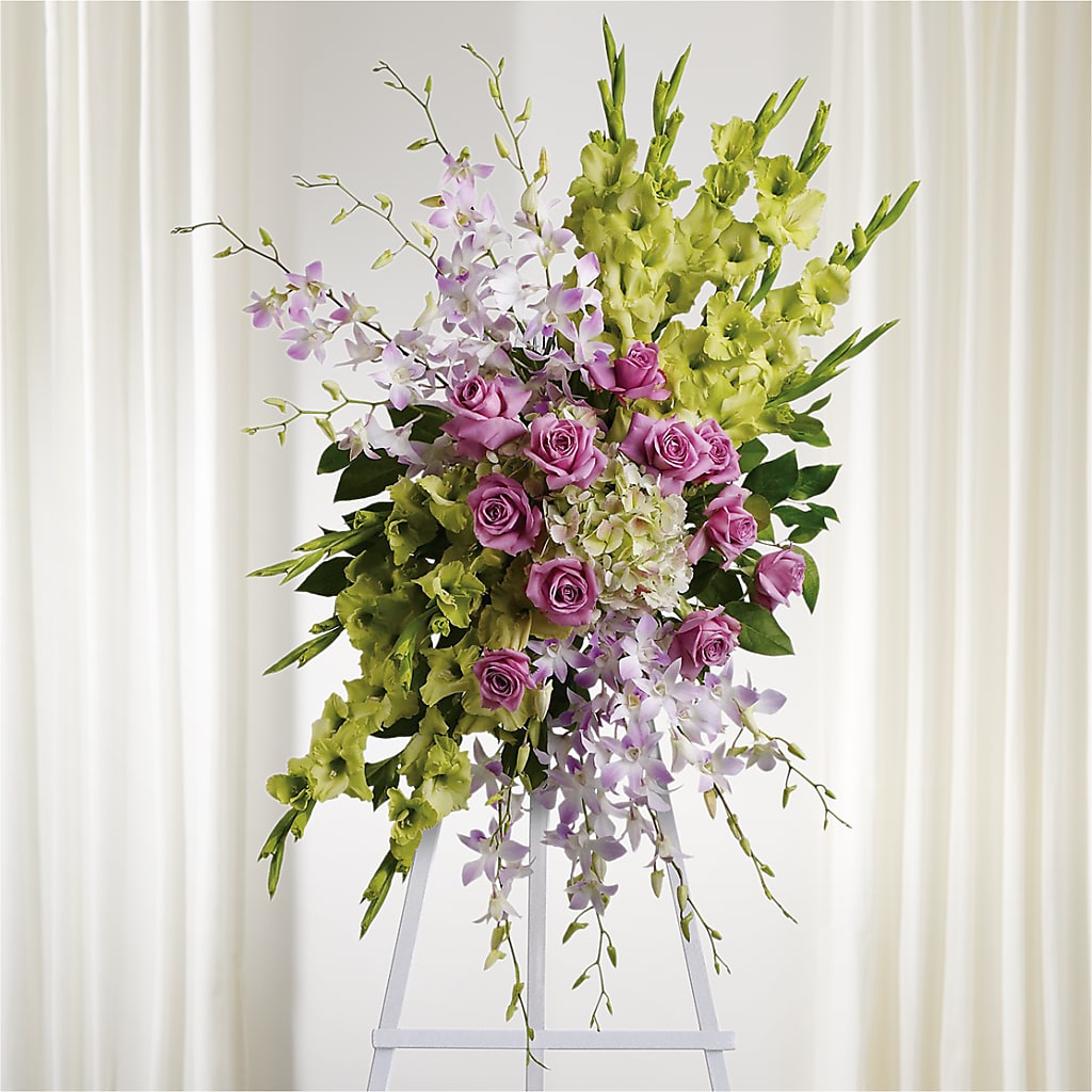 Lasting Legacy Standing Spray – Nayitas Rva Flowers, Richmond VA