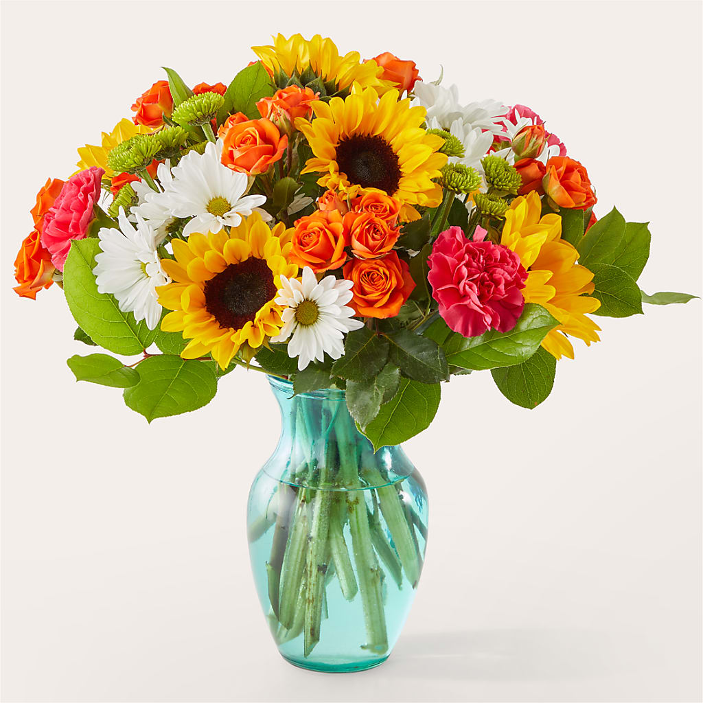 Sun-drenched Blooms Bouquet – Nayitas Rva Flowers, Richmond VA