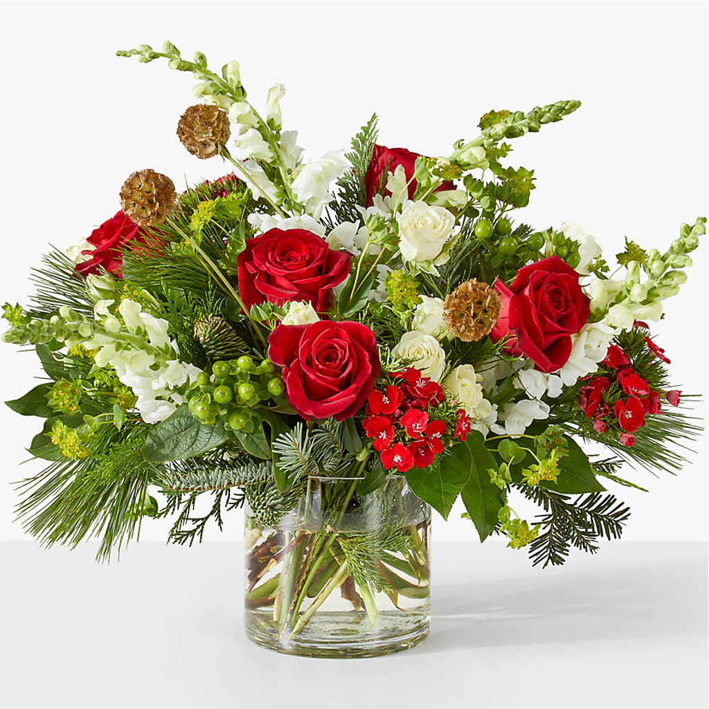 Deck the Halls Bouquet – Nayitas Rva Flowers, Richmond VA