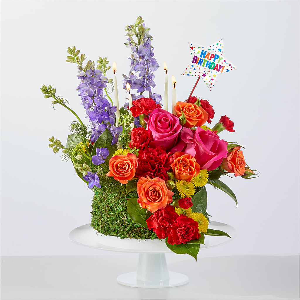 Best Year Yet Floral Cake – Nayitas Rva Flowers, Richmond VA