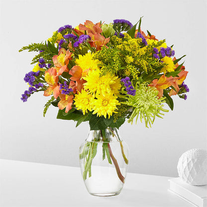 Marmalade Skies Bouquet –  Nayitas Rva Flowers, Richmond VA