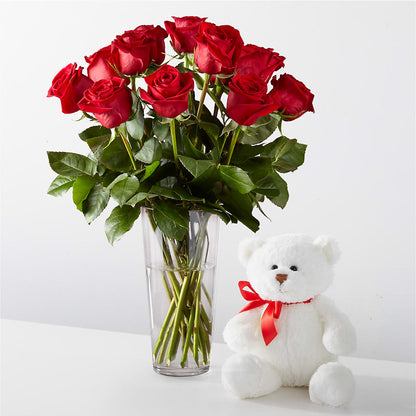 Romantic Long Stem Red Rose Bouquet Bundles –  Nayitas Rva Flowers, Richmond VA