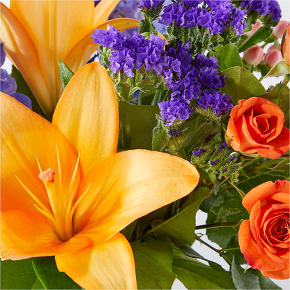 Radiant Citrus Bouquet –  Nayitas Rva Flowers, Richmond VA