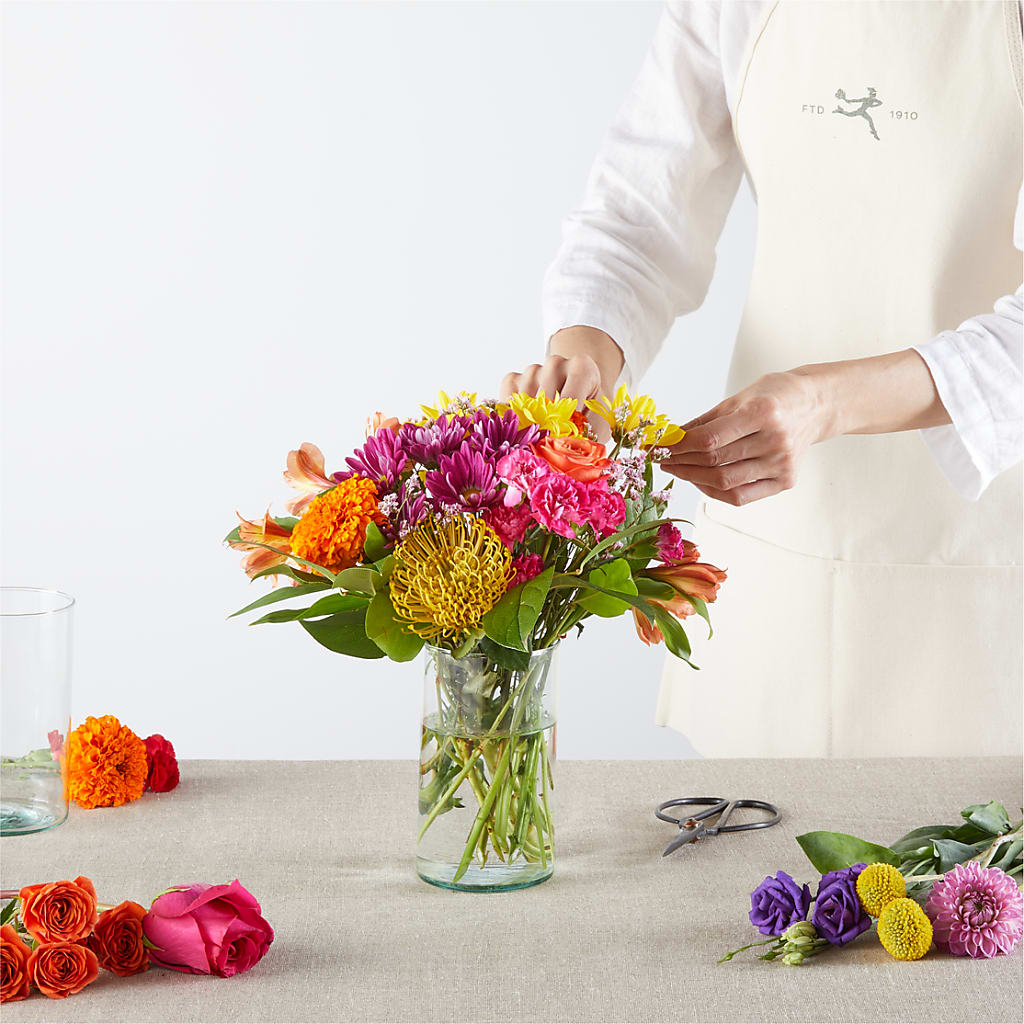 Feast of Color – A Florist Original –  Nayitas Rva Flowers, Richmond VA