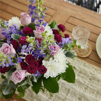 Violet Frost Bouquet –  Nayitas Rva Flowers, Richmond VA