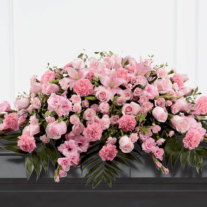 Garden of Comfort Casket Spray (Standard) –  Nayitas Rva Flowers, Richmond VA
