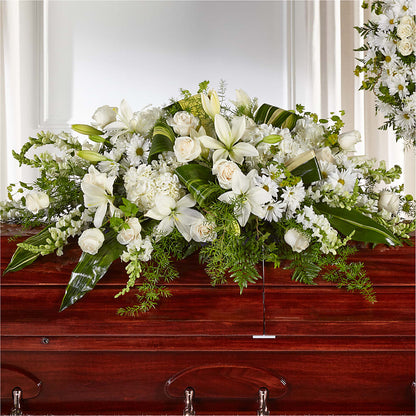 Abundance Casket Spray –  Nayitas Rva Flowers, Richmond VA