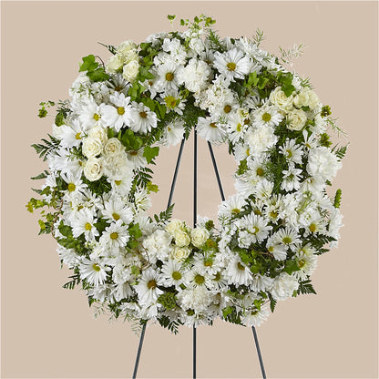 Faithful Wishes Wreath –  Nayitas Rva Flowers, Richmond VA