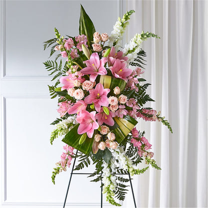 Elegant Embrace Standing Spray –  Nayitas Rva Flowers, Richmond VA
