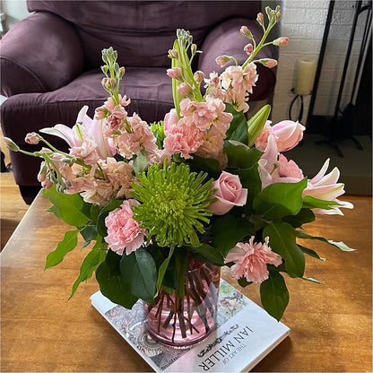 Pretty in Pink Bouquet –  Nayitas Rva Flowers, Richmond VA
