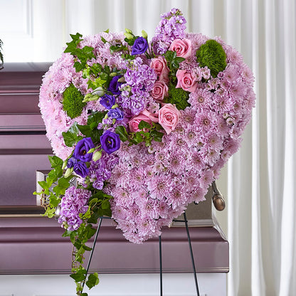 Treasured Love Standing Heart –  Nayitas Rva Flowers, Richmond VA