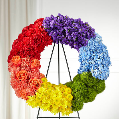Circle of Love Wreath –  Nayitas Rva Flowers, Richmond VA