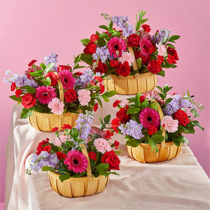 Pink Picnic Basket –  Nayitas Rva Flowers, Richmond VA