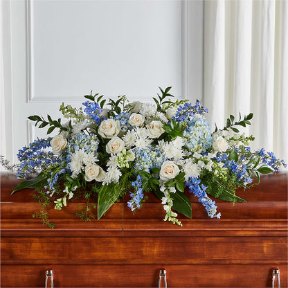 Timeless Essence Casket Spray –  Nayitas Rva Flowers, Richmond VA