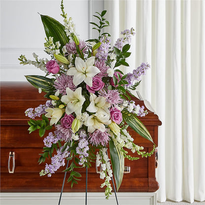 Grateful Hearts Standing Spray –  Nayitas Rva Flowers, Richmond VA