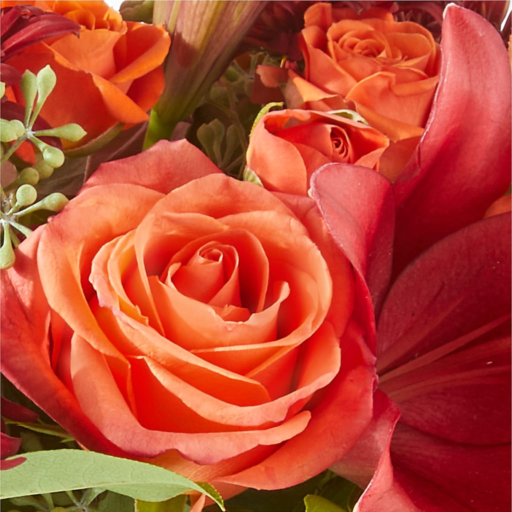 Crimson Leaves Bouquet –  Nayitas Rva Flowers, Richmond VA