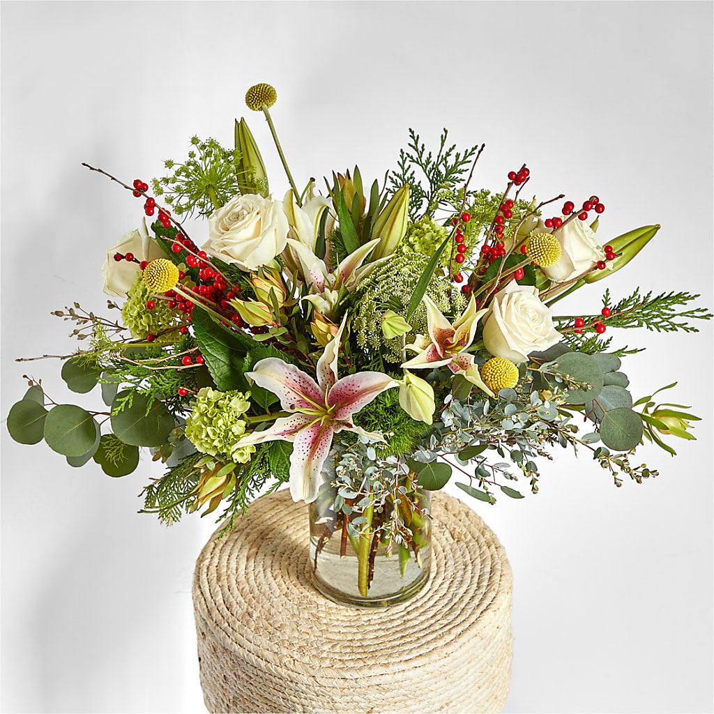 Berry & Bright Bouquet –  Nayitas Rva Flowers, Richmond VA