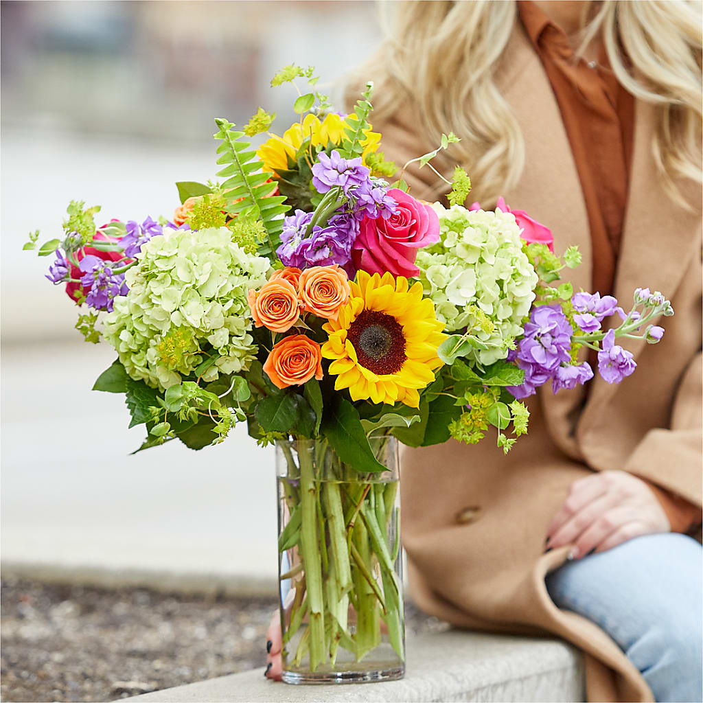 Vibrant Greetings Bouquet –  Nayitas Rva Flowers, Richmond VA