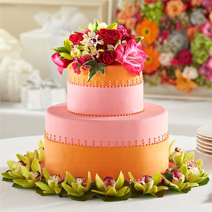 Sweet Citrus Cake Decor –  Nayitas Rva Flowers, Richmond VA